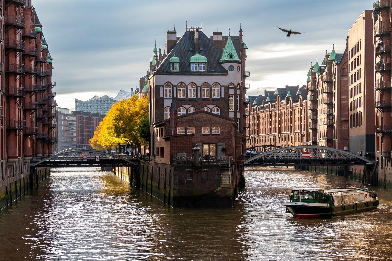 Port des Lumières in Hamburg
