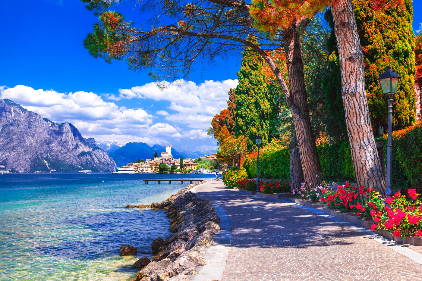 Gardasee im Farbenspiel
