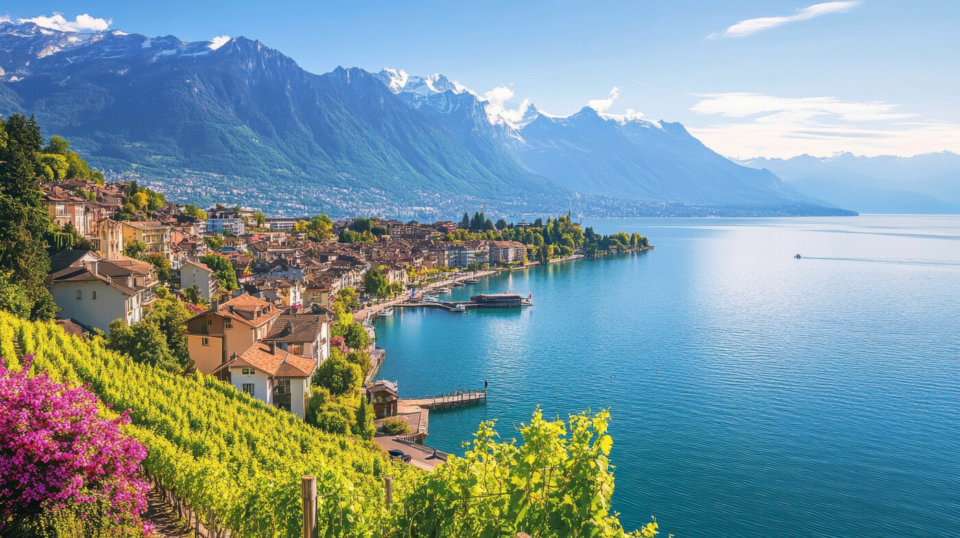 Montreux am Genfer See