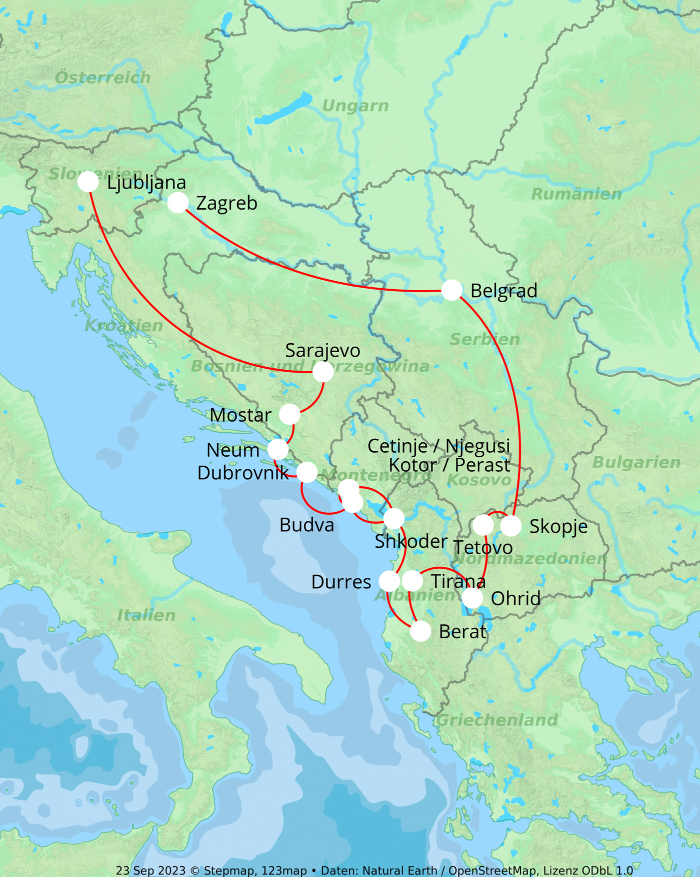 Balkan intensiv - Perlen der Natur & Kultur