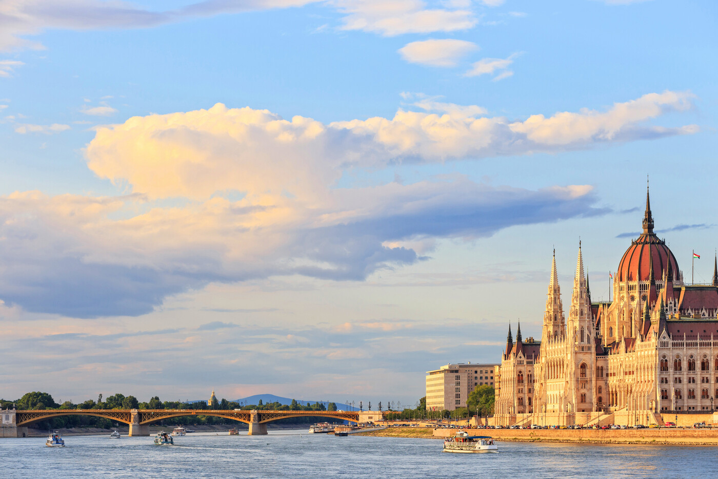 Wunderschöne blaue Donau