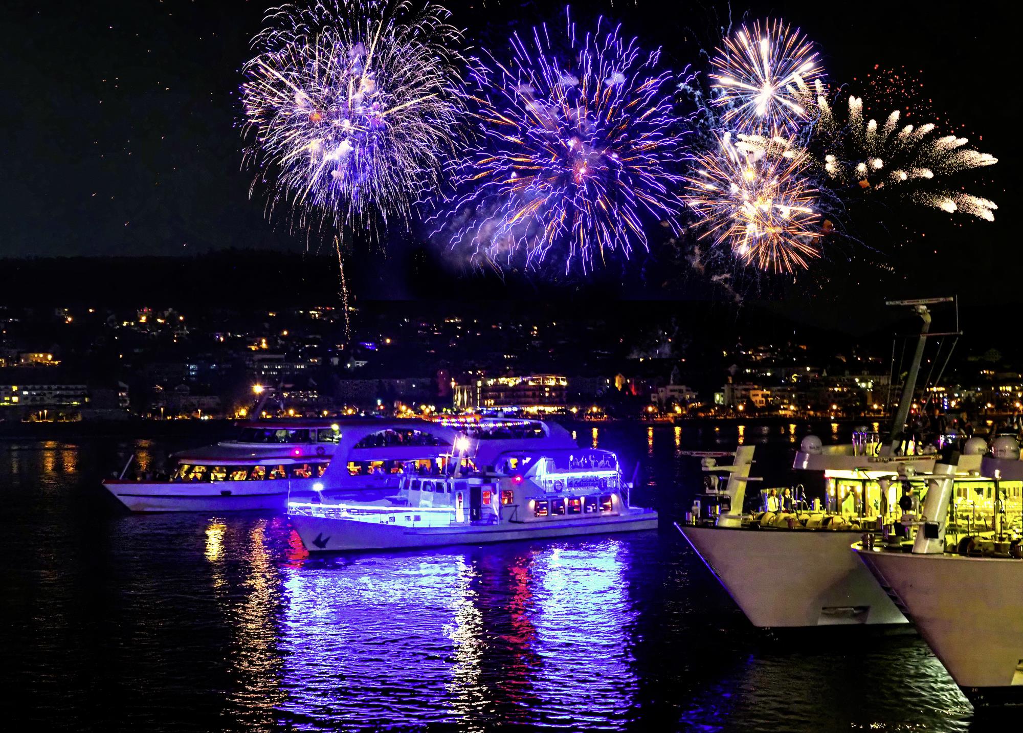 Rhein in Flammen